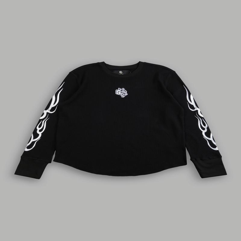 Wolves Flame Lightweight Thermal in Black