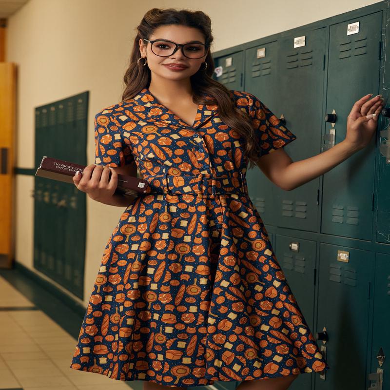 Rustic Elegance Casual Dress