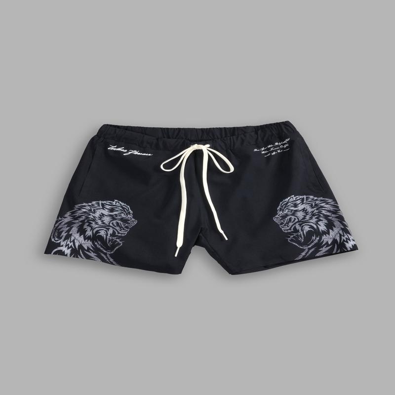 Search Within Compression Shorts in Black