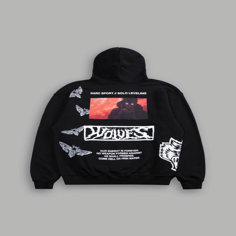 Darc Hunter "Pierce" Hoodie in Black