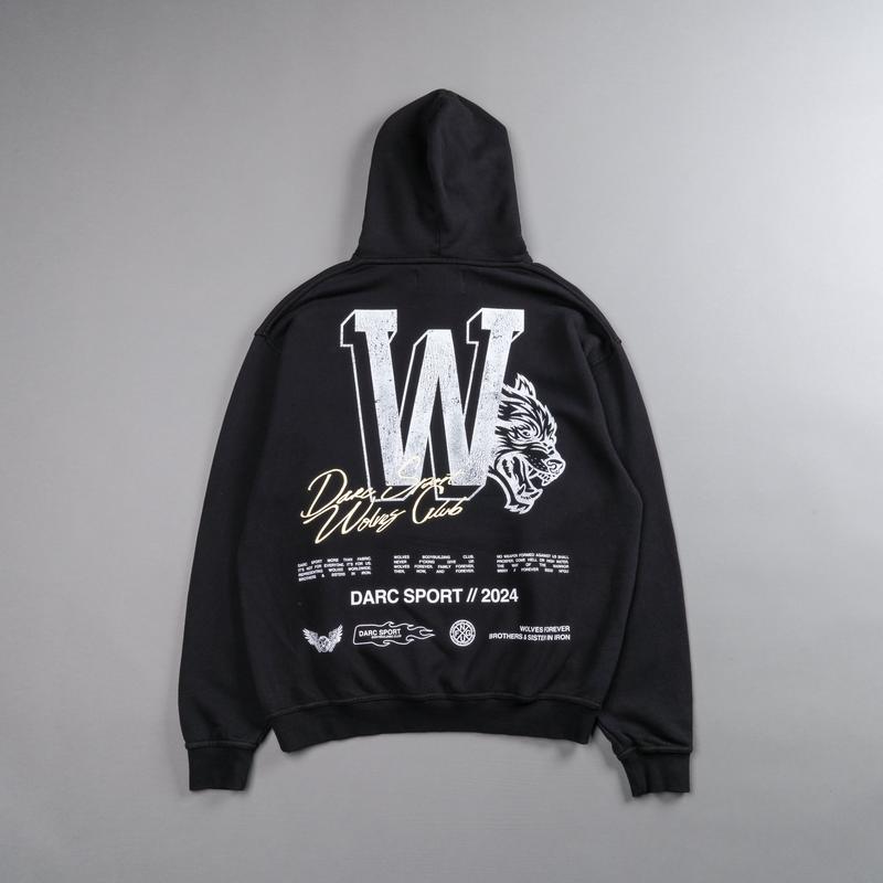 Our Mark "Pierce" Hoodie in Black