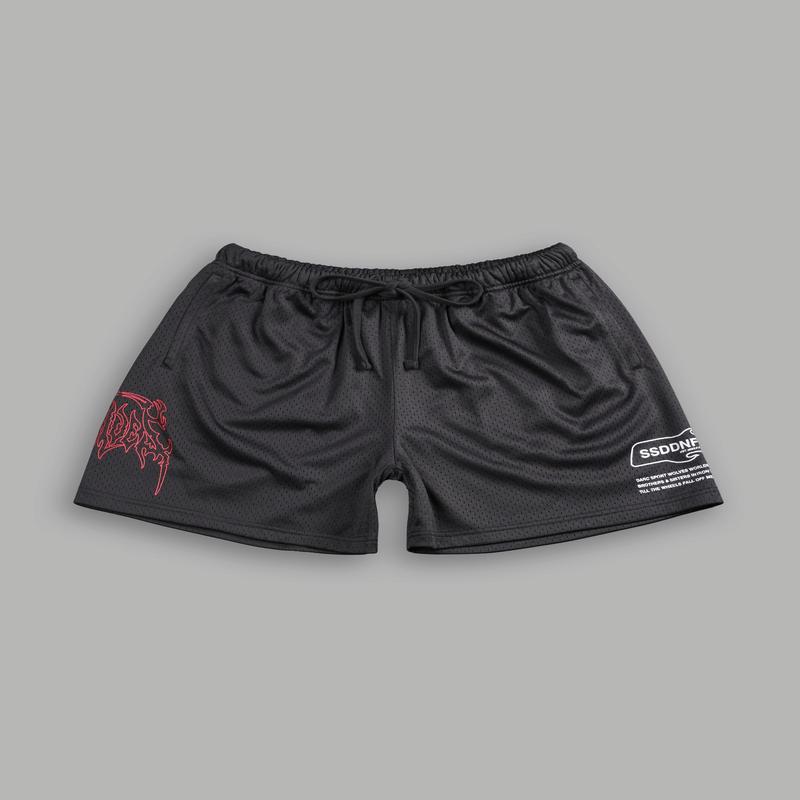 Shadow Hesh Mesh Shorts in Wolf Gray