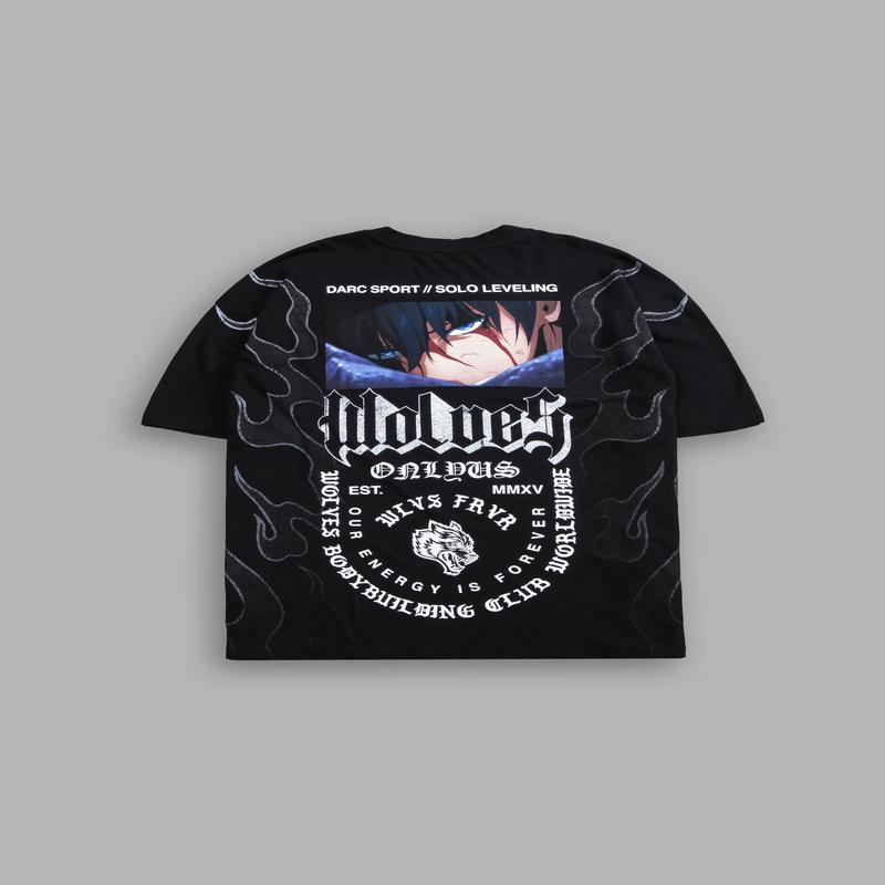 Consumed by the Darc "Premium" Oversized Tee in Black Drift Wash