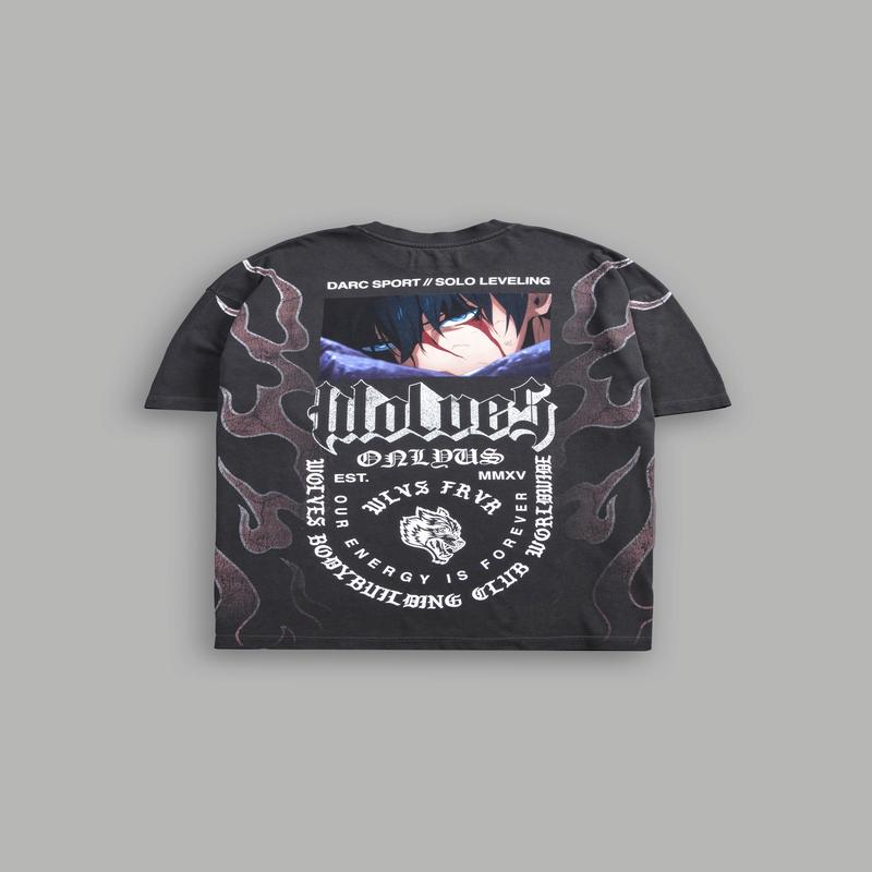 Consumed by the Darc "Premium" Oversized Tee in Wolf Gray Drift Wash