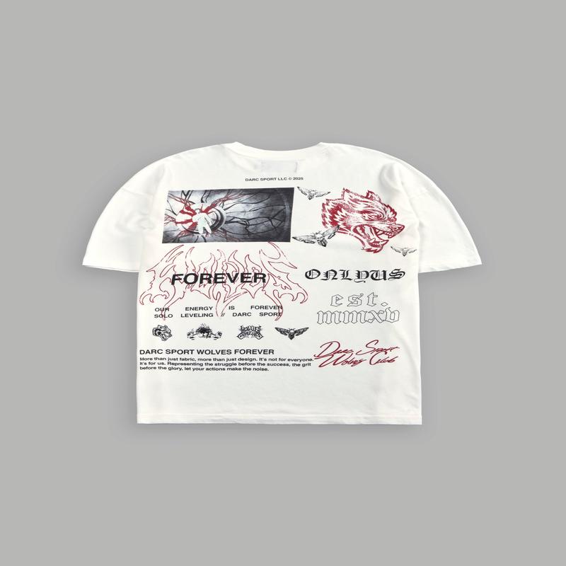 Last Breath "Premium" Oversized Tee in Cream