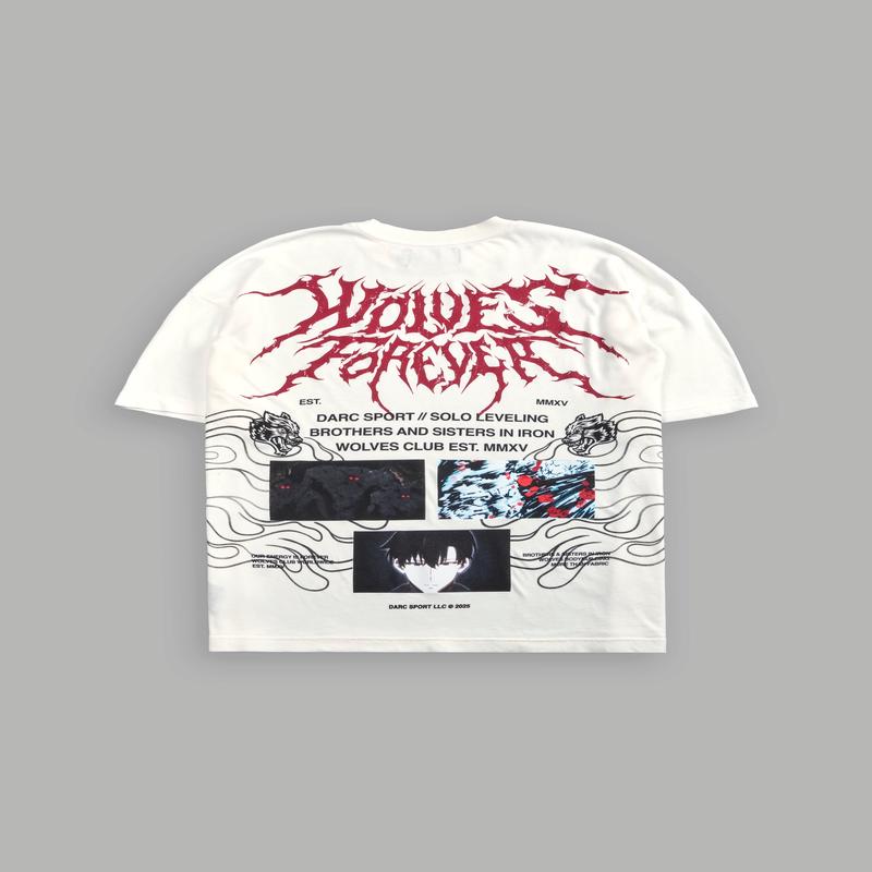 S-Rank "Premium" Oversized Tee in Cream