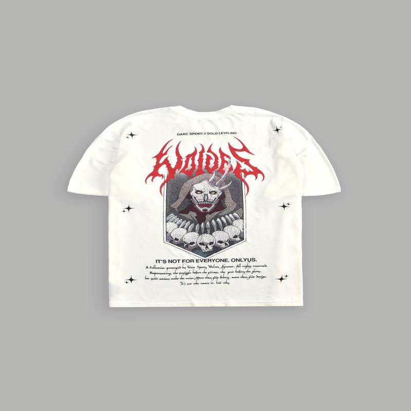 Shadow Shaman "Premium" Oversized Tee in Cream