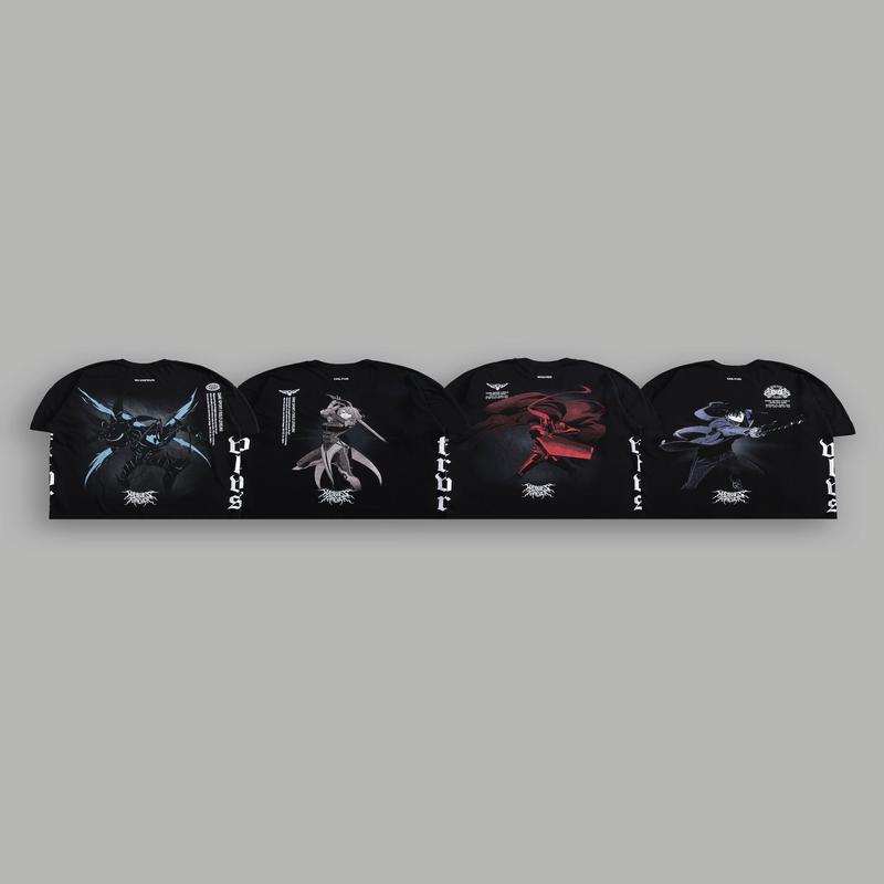 Solo Leveling "Side-By-Side" Tee Box Set in Black