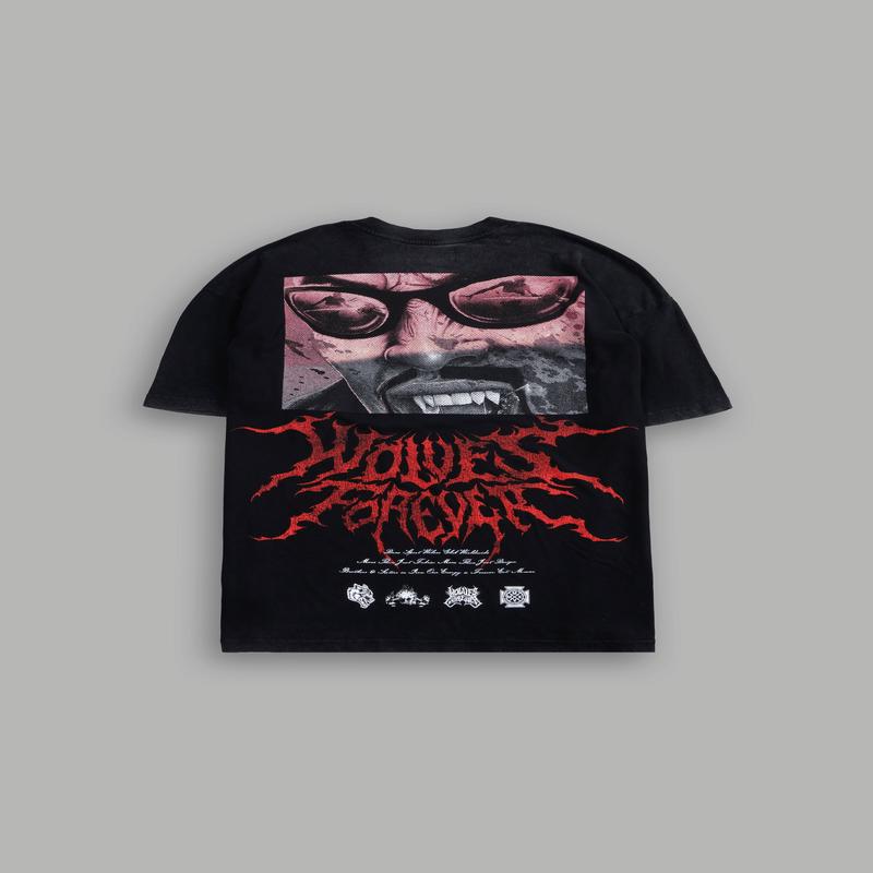 Blade "Premium" Oversized Tee in Black