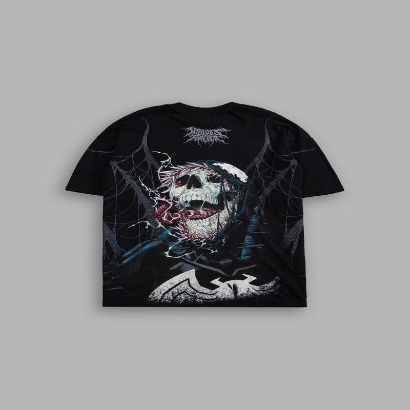 Dark Origin V2 "Premium" Oversized Tee in Black