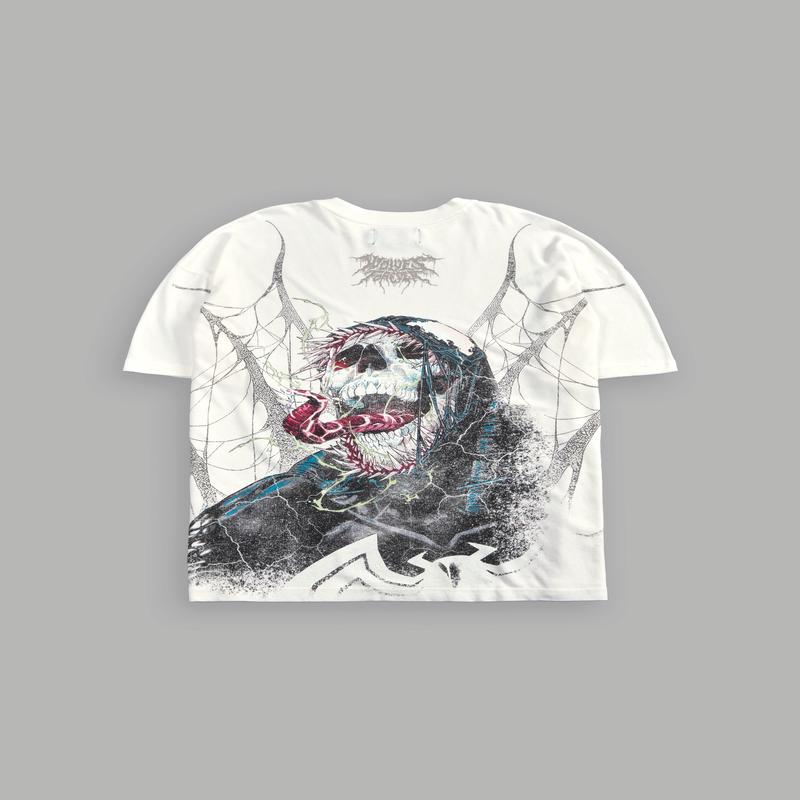 Dark Origin V2 "Premium" Oversized Tee in Cream