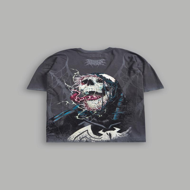 Dark Origin V2 "Premium" Oversized Tee in Wolf Gray