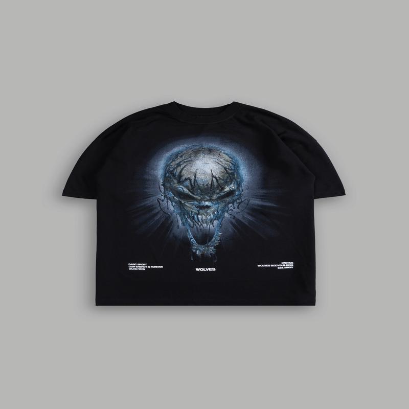 Ultimate Rage "Premium" Oversized Tee in Black
