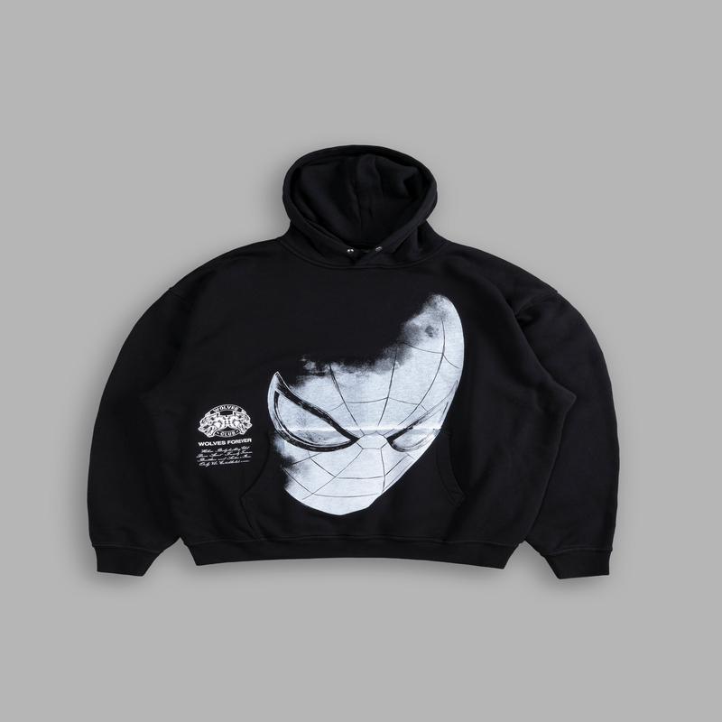 (1 Of 500) Spider Senses "P" Hoodie in Black