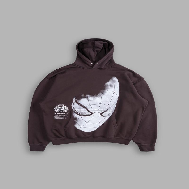 (1 Of 500) Spider Senses "P" Hoodie in Purple Night