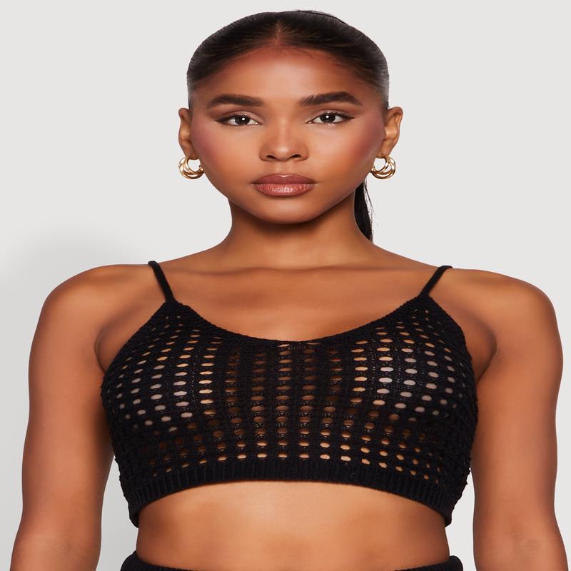 Crochet Cropped Cami