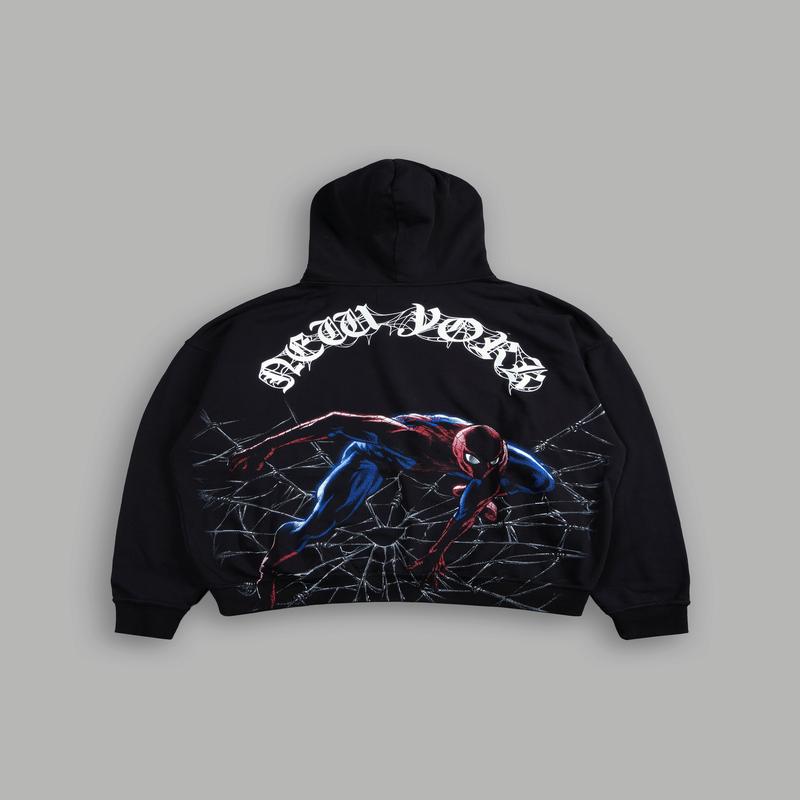 NY Spider-Man "Pierce" Hoodie in Black