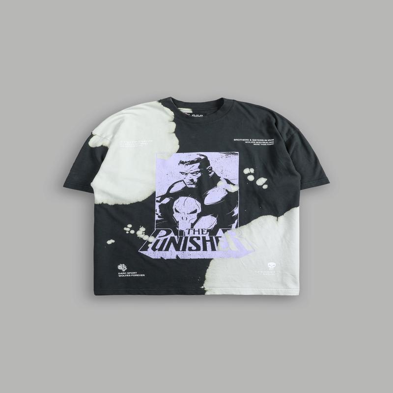 Solid "Premium" Oversized Tee in Castle Gray Acid Wash