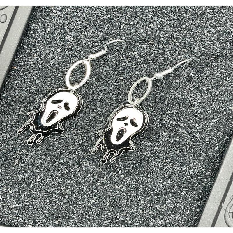 Salem Scream Dangle Earrings