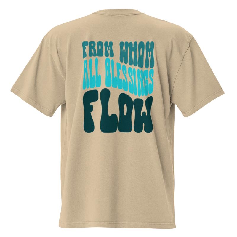 Praise God - Oversized Faded T-Shirt