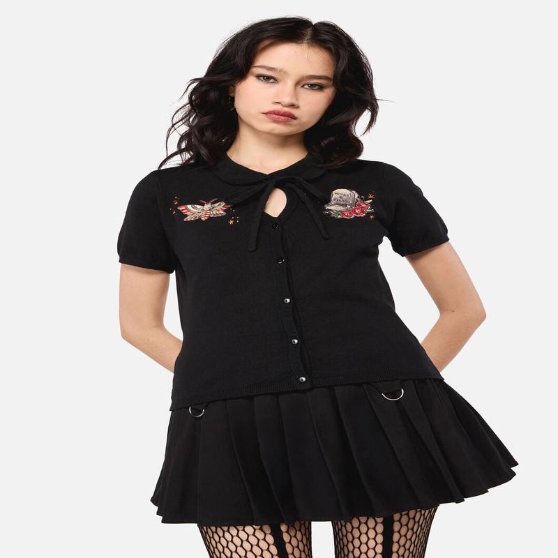 All Hallows Eve Tattoo Placement Cardigan