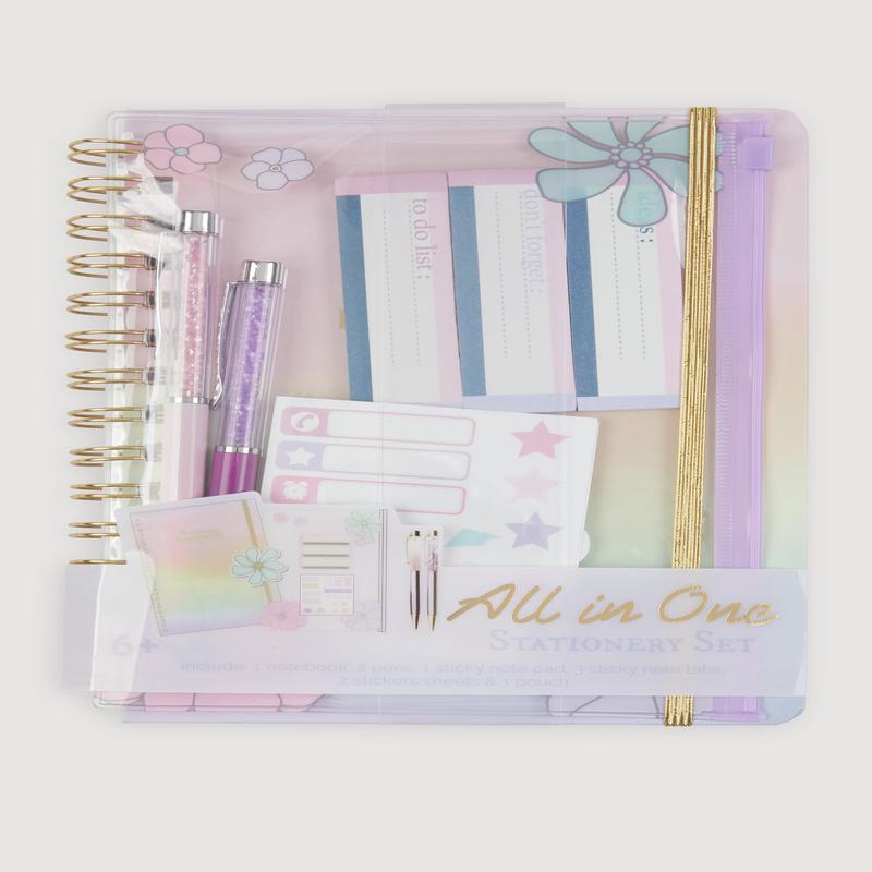 Positivity Is Magnetic Ombre Graphic Stationary Set