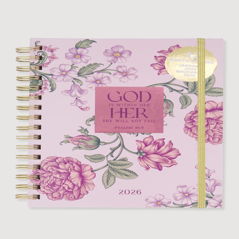 God Is Within Her She Will Not Fail 2026 Daily Planner