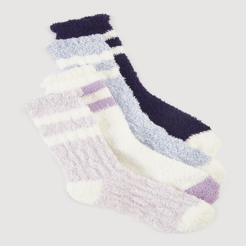 Cozy Crew Socks 4 Pack
