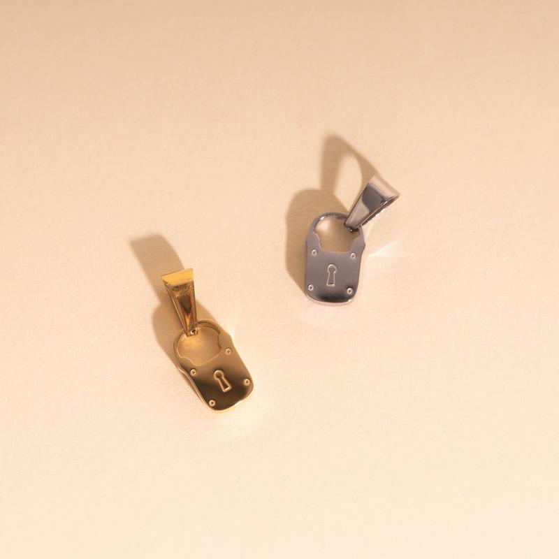 Locked In Necklace Charm