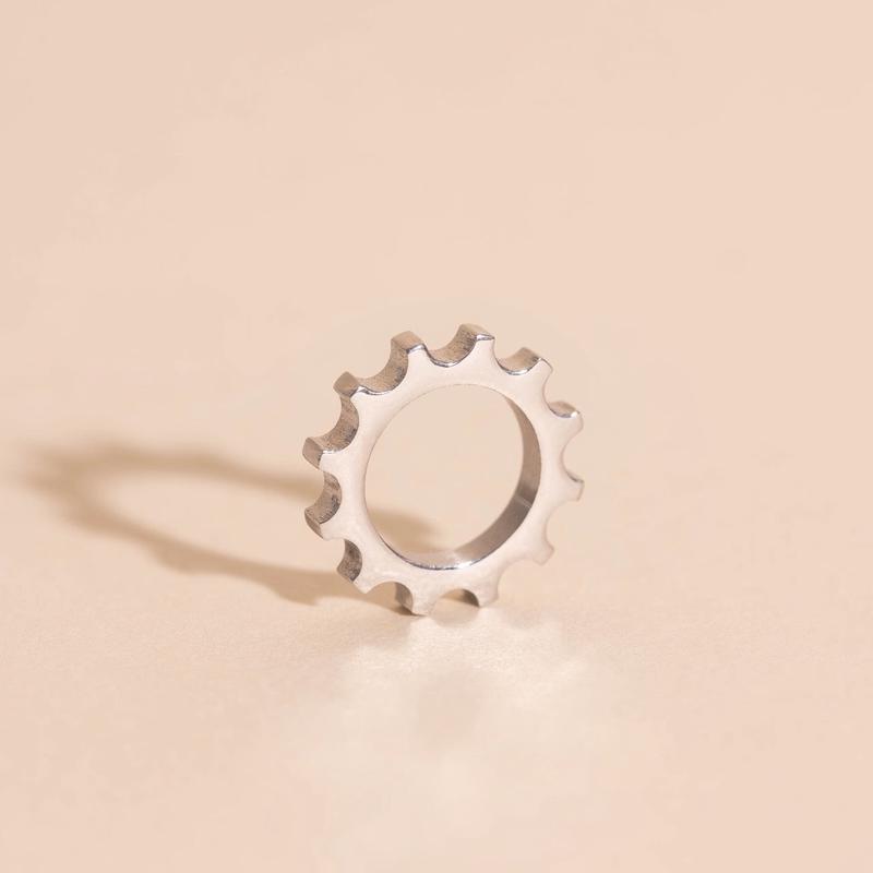 Gear Necklace Extender Charm