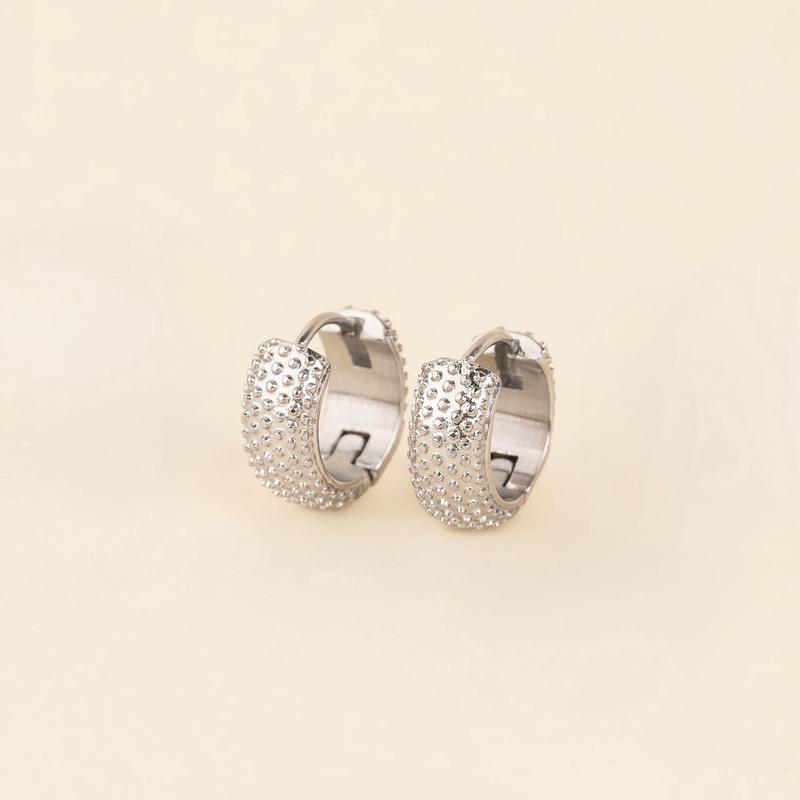 Party Super Chunky Huggie Hoop Earrings