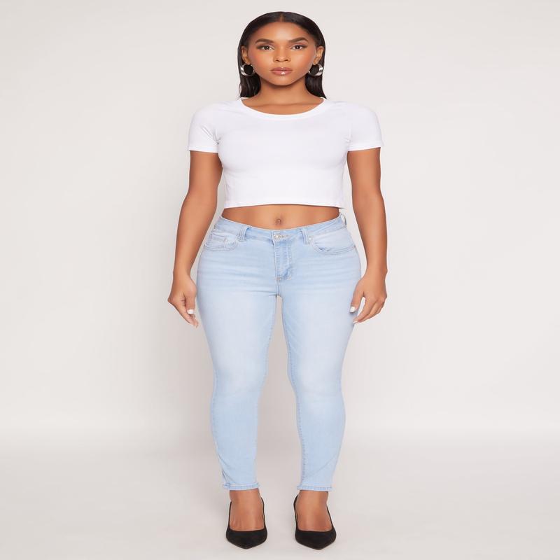 WAX Stretch High Waisted Skinny Jeans