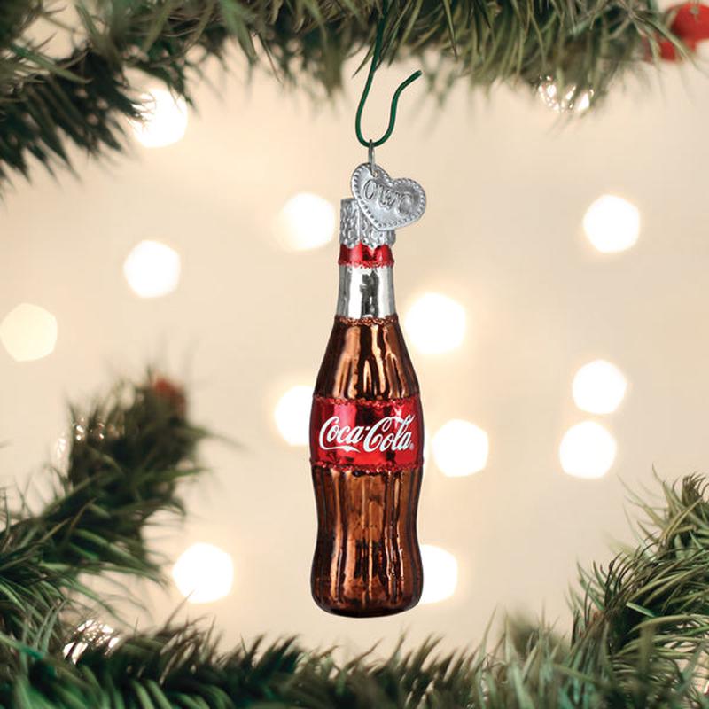 Mini Coca-Cola Bottle Ornament