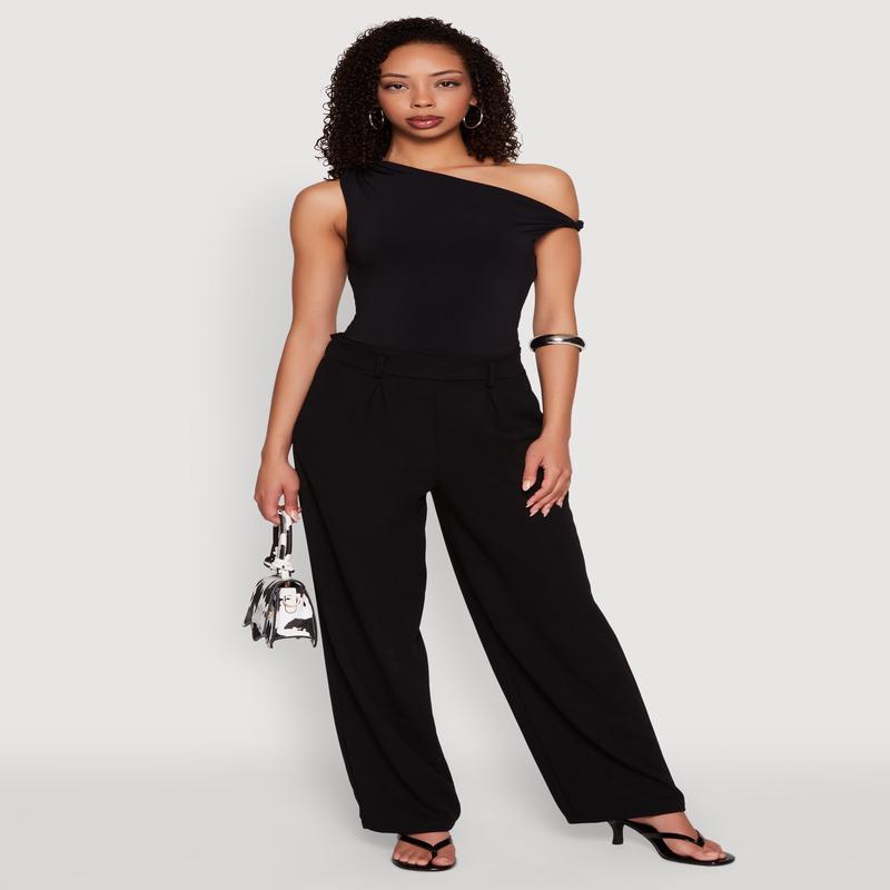 Almost Famous Twist Sleeve Blouse