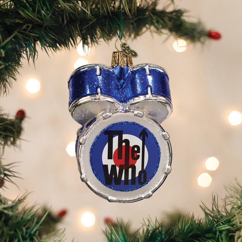 The Who Drum Set Ornament