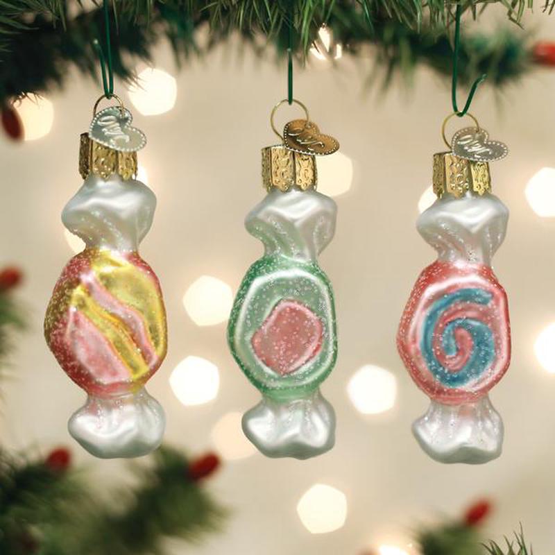 Salt Water Taffy Set (3pc) Ornament