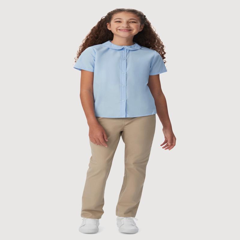 French Toast Girls 7-14 Peter Pan Collar Shirt