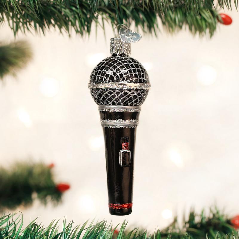 Microphone Ornament