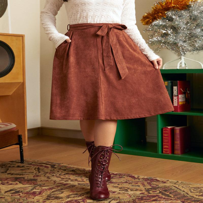 Fireside Keepsake A-Line Skirt