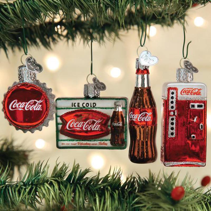 Coca-Cola Mini Diner Ornament Set
