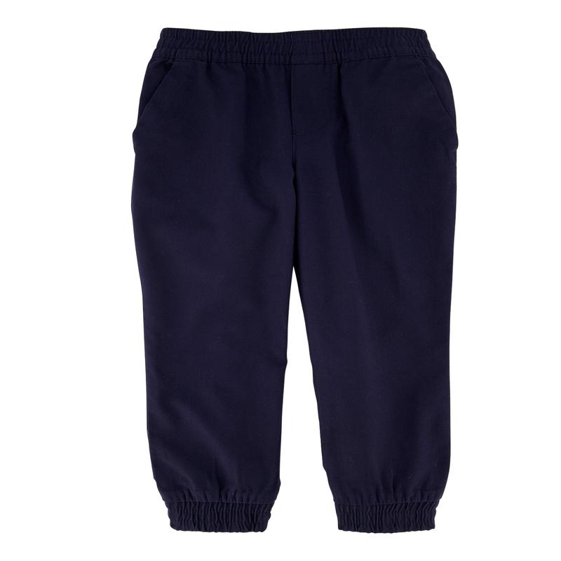 French Toast Boys 4-7 Twill Navy Joggers