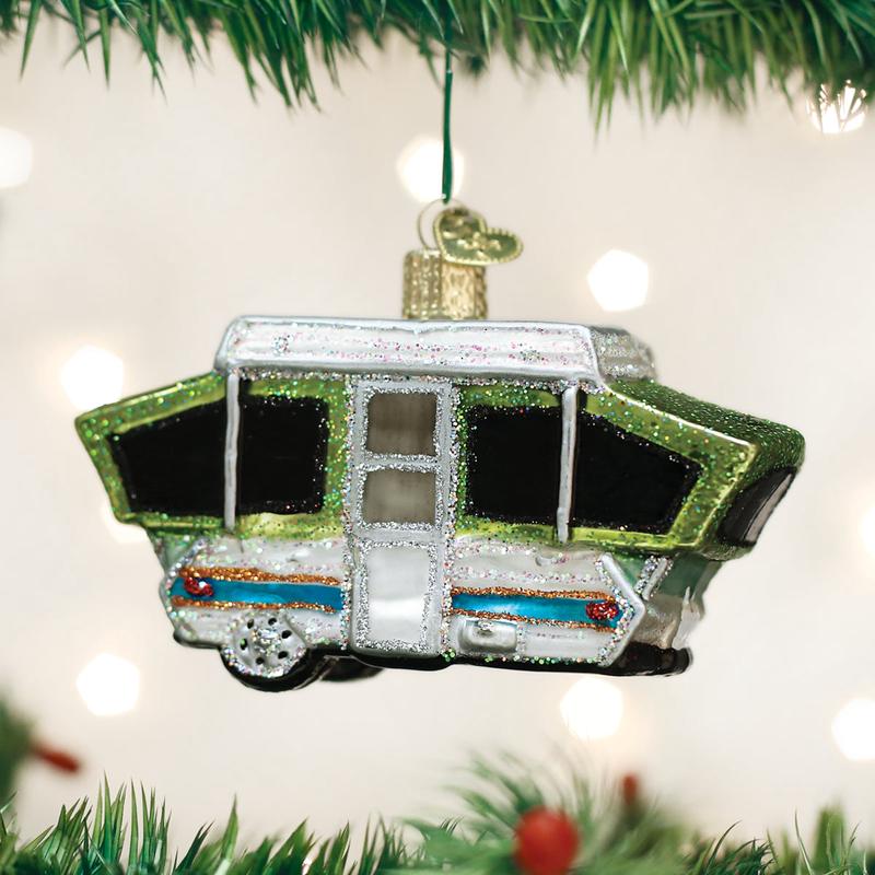 Tent Camper Ornament