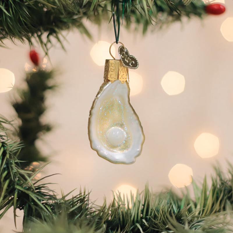 Mini Oyster With Pearl Ornament