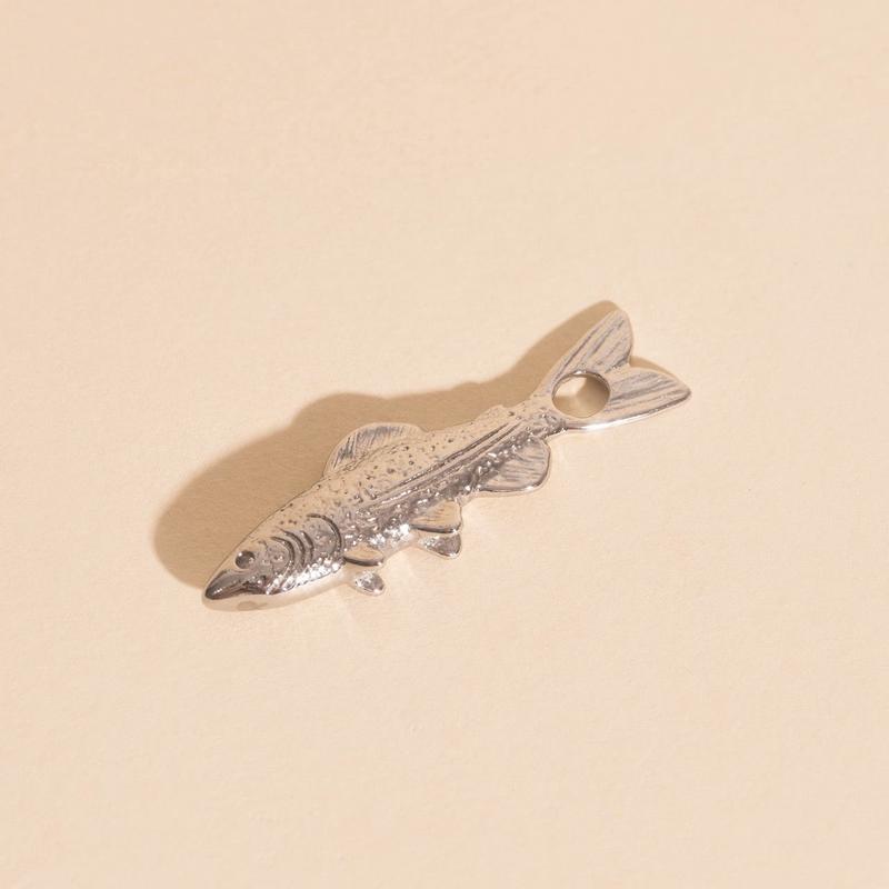 Trout Necklace Charm