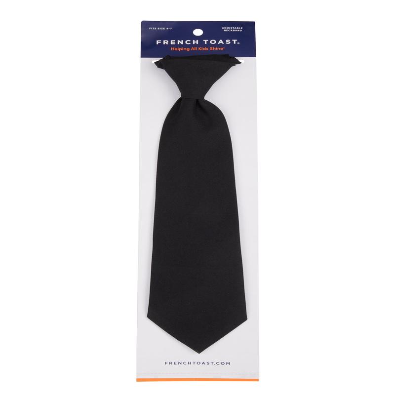 French Toast Boys 4-7 Solid Adjustable Tie