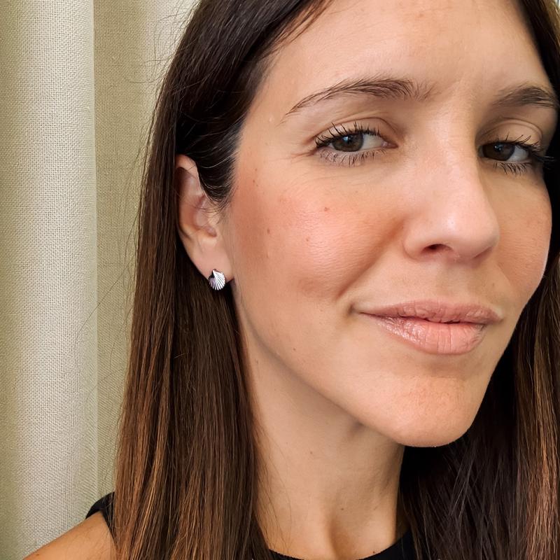 Mini Seashell Stud Earrings