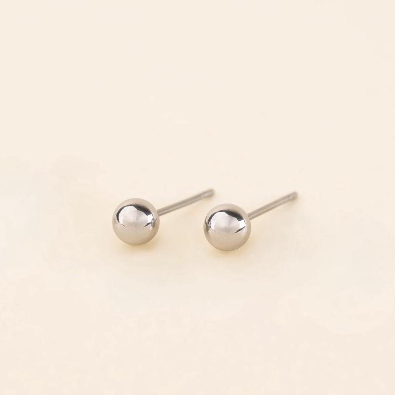 Ball Stud Earrings