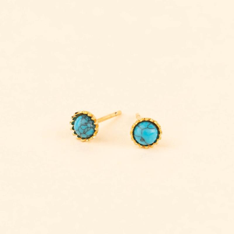Turquoise Stud Earrings