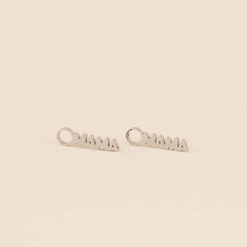 Mama Huggie Hoop Charms