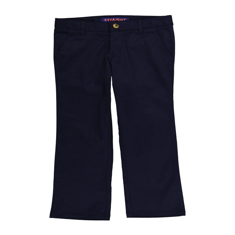 French Toast Girls 7-14 Solid Straight Leg Pants